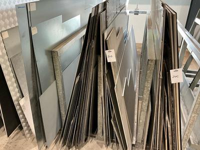 Översiktsbild av stainless steel 304 sheet material